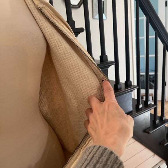 072 Free People We The Free By Your Side Thermal Lined Zip Up Hoodie Sweatshirt - Picture 7 of 7